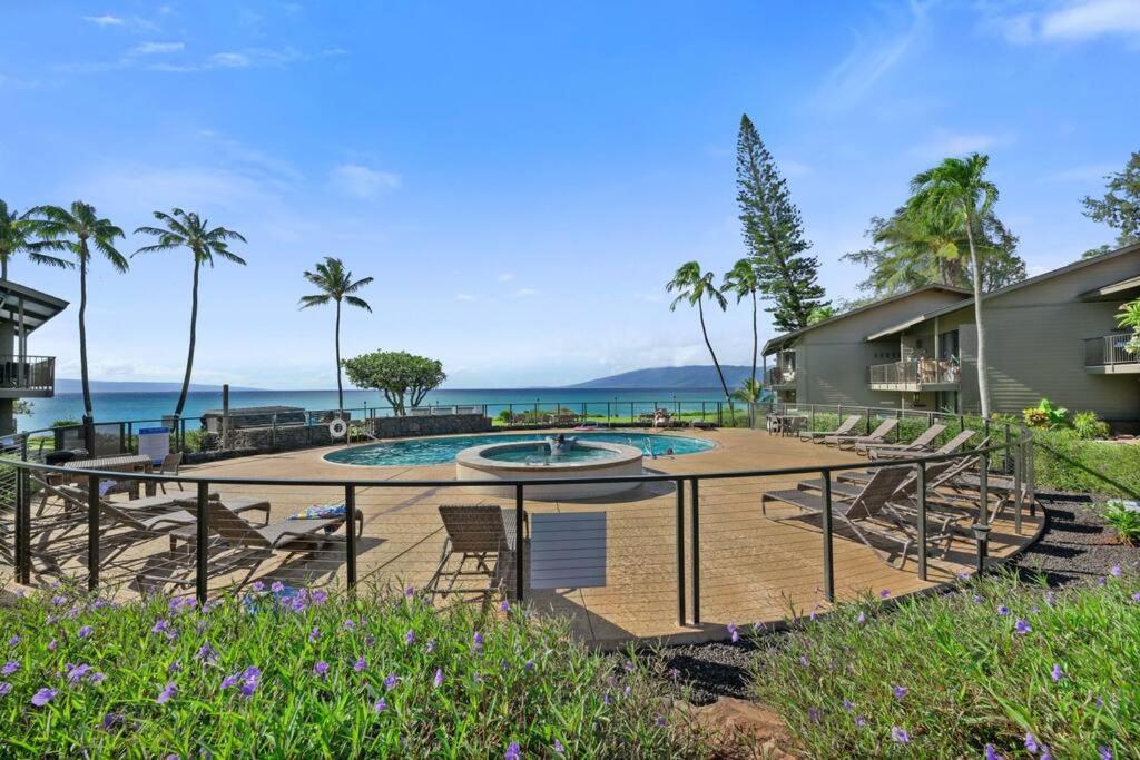 Coral Cove-Poolside Condo And Panoramic Ocean View Kahana Exterior foto